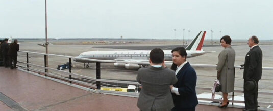 ‘Leonardo da Vinci’ Fiumicino, Italy serving Rome. Circa 1966