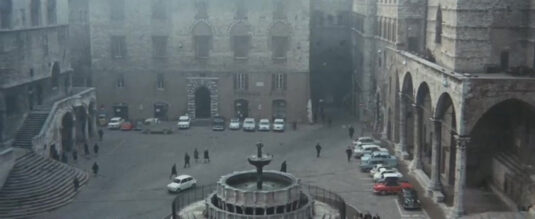 Piazza lV Novembre, Perugia, Italy Circa 1966