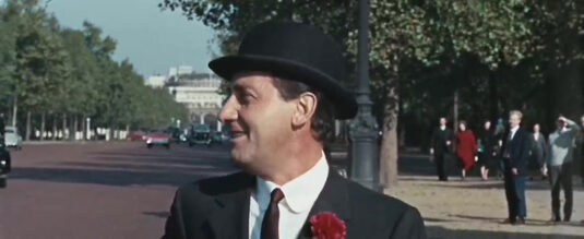 The Mall with his back to Admiralty Arch. Circa 1966