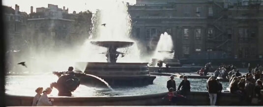 Trafalgar Square. Circa 1966
