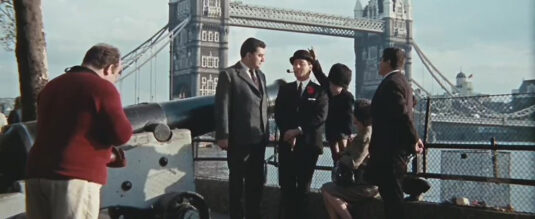 Tower Bridge Wharf and Tower Bridge Circa 1966