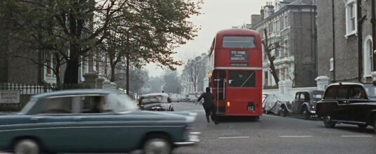 east down Tregunter Road. Circa 1966
