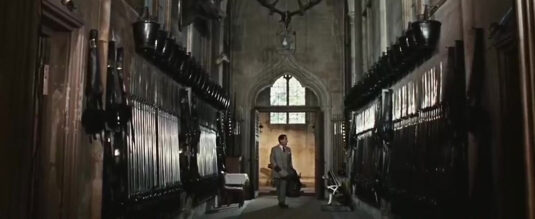 The Pre-Guard Room, Belvoir Castle. Circa 1966