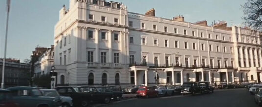 Belgrave Square, SW1 Circa 1966
