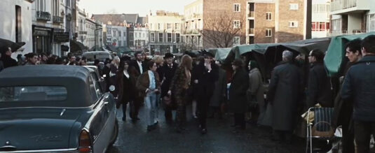 Portobello Road from Westbourne Grove, W11 Circa 1966
