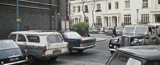Walton Street from Walton Place. Circa 1966
