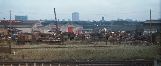 The premises of A.E. Sadler & Sons Ltd, Wood Lane Sidings, W12 Circa 1966