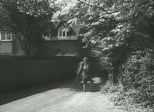 Winter Hill looking west with ‘Dovecote’ to the left. Opposite Dial Close Court. irca 1949