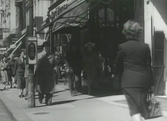 31 New Bond Street looking north. Circa 1949