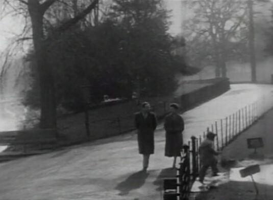 Serpentine, Kensington Gardens Circa 1952