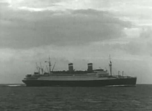 Remarkable similarity to SS Washington and her sister ship SS Manhattan.