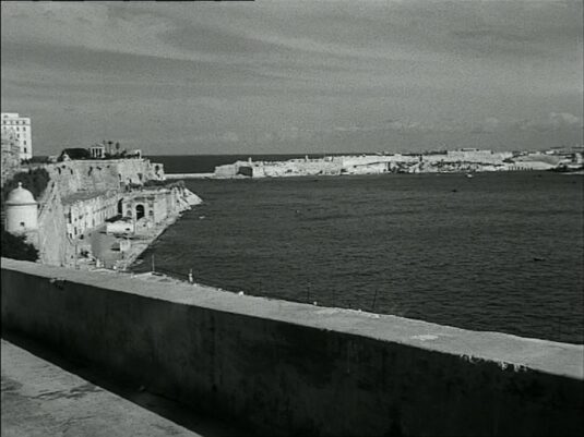 Grand Harbour viewed from Triq ll-Batterija Circa 1953