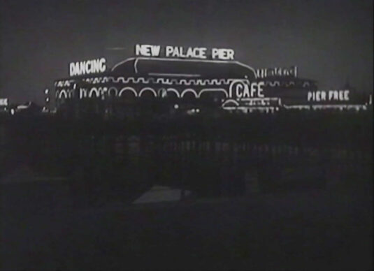 St. Leonards Pier, Sussex. Circa 1943