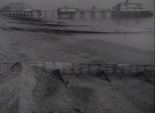 Eastbourne Pier, Sussex. Circa 1943