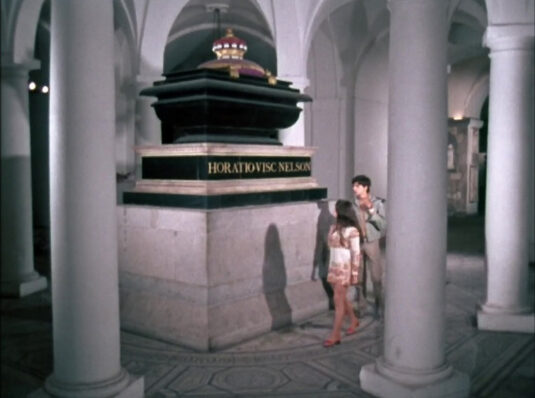 The tomb of Horatio Nelson St. Paul's Cathedral Circa 1968
