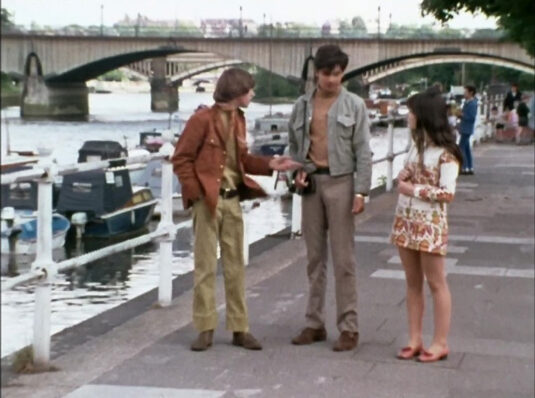 Ranelagh Drive and Twickenham Bridge looking east. Circa 1968
