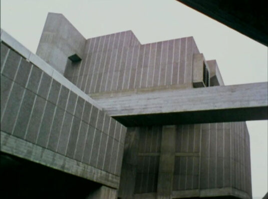 The Hayward Gallery from yet a different angle. Circa 1968