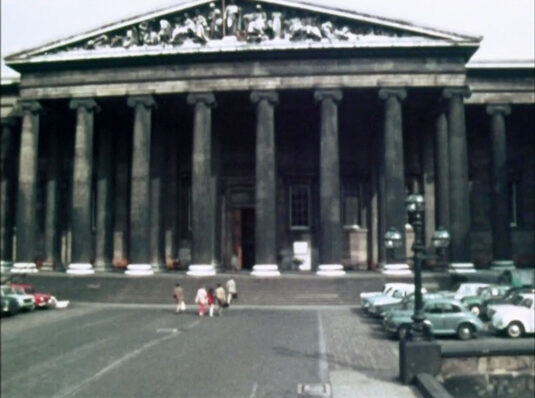 British Museum. Great Russell Street, WC1 Circa 1968