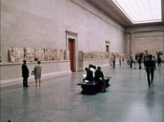 Elgin Marbles at the British Museum Circa 1968
