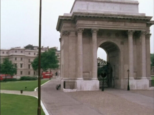Wellington Arch, Hyde Park Corner. Circa 1968