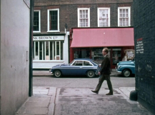 Holland Street viewed from Gregory Place. Circa 1968