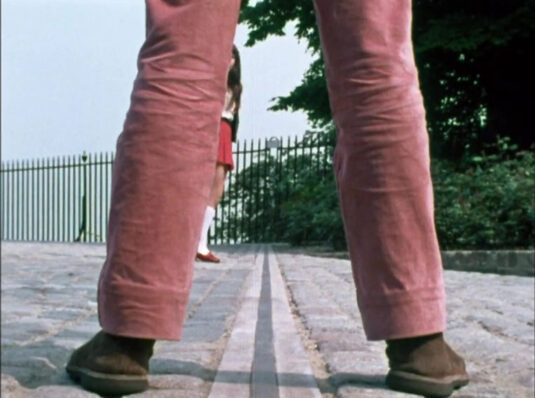 The meridian line Greenwich Circa 1968