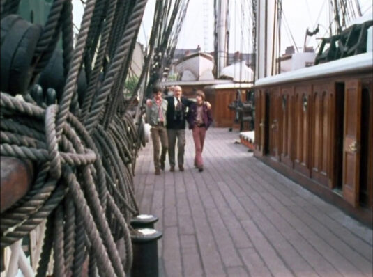 Aboard the Cutty Sark, Greenwich circa 1968