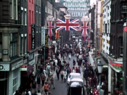 Carnaby Street, London W1 Circa 1968