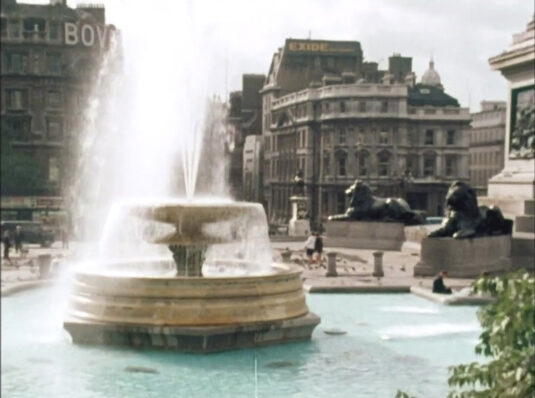 Trafalgar Square Circa 1968