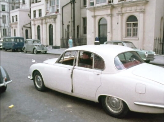 Powis Square (now redeveloped) looking across to Colville Terrace. Circa 1968