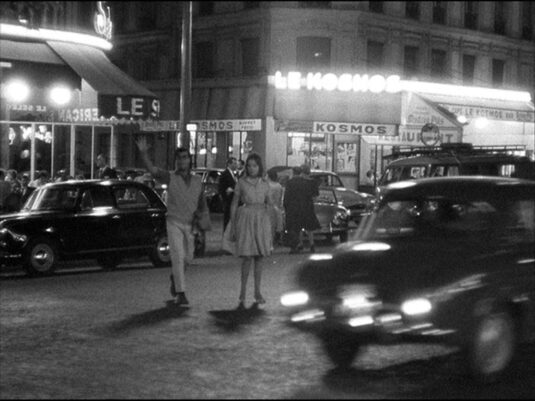 Boulevard du Montparnasse looking across to Rue Vavin and ?Le Select? 99 Boulevard du Montparnasse Circa 1960