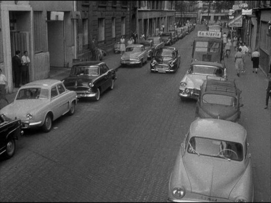 Rue Campagne-Première looking north. Circa 1960