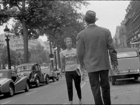 Champs-Élysées looking south east. Circa 1960
