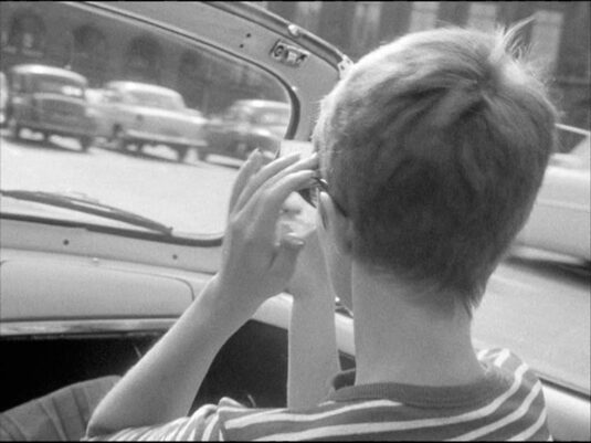 Place de Vendôme, 1er. Travelling NNE. Circa 1960