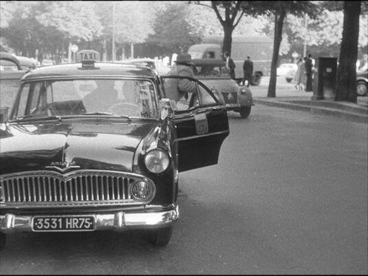 Cours la Reine, just after the Pont Alexandre lll. Cica 1960