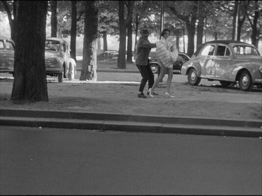 Cours la Reine, just after the Pont Alexandre lll. Circa 1960