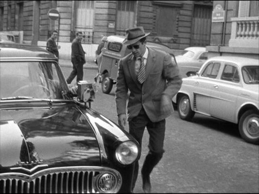 9 Rue Lord Byron. The junction with Rue Balzac upper right. Circa 1960