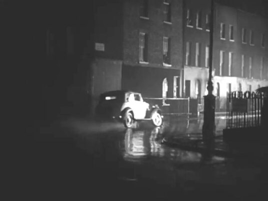Shouldham Street from the junction with Harrowby Street, London W1 Circa 1952