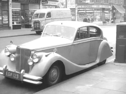 The Broadway, Southall, Middlesex looking across to Oswald Road. Circa 1955