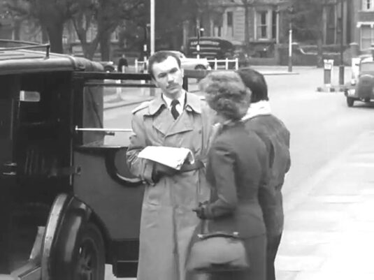 Haven Green looking towards where Haven Green turns south. Circa 1955