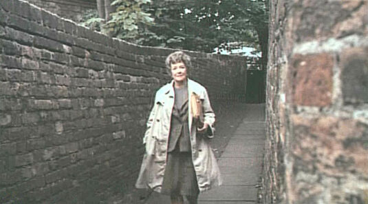 From the end of Holly Mount to emerge in Heath Street, Hampstead, NW3 Circa 1968
