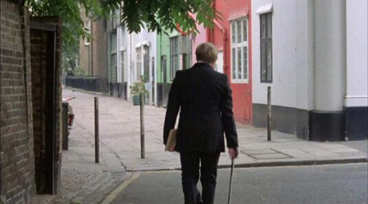 Canning Place and re-enters Canning Passage. Circa 1978