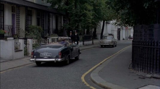 Victoria Grove looking south to Gloucester Road, SW7 Circa 1978