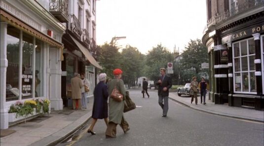 Victoria Grove looking east. Circa 1978