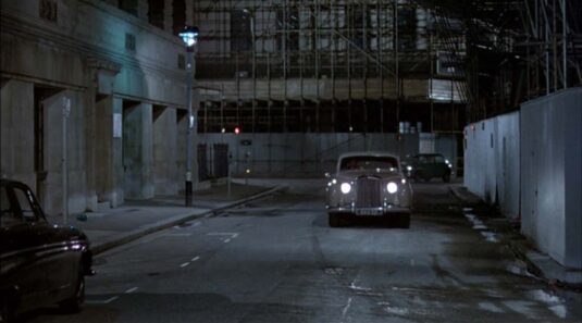 Tothill Street, SW1 looking towards Matthew Parker Street. Circa 1978