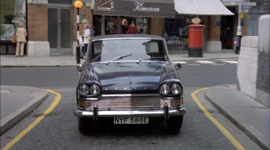 Castle Lane from Buckingham Gate. Circa 1978