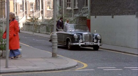 Castle Lane junction with Palace Street. Circa 1978