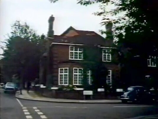 The corner of Perceval Ave. and Belsize Lane, NW3 Circa 1969