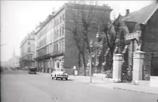 Gloucester Terrace, W2 looking north with St James's Church to the right Circa 1952