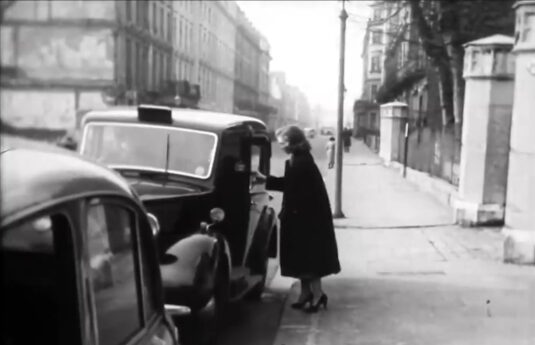 Gloucester Terrace, W2 looking north with St James's Church off screen to the right. Circa 1952